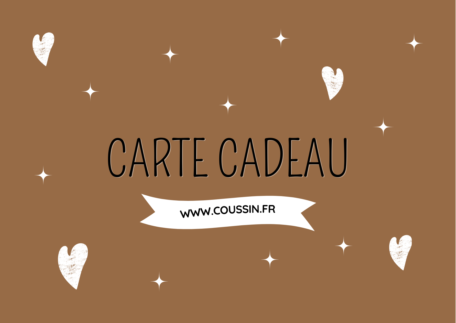 Carte cadeau cuussin.com
