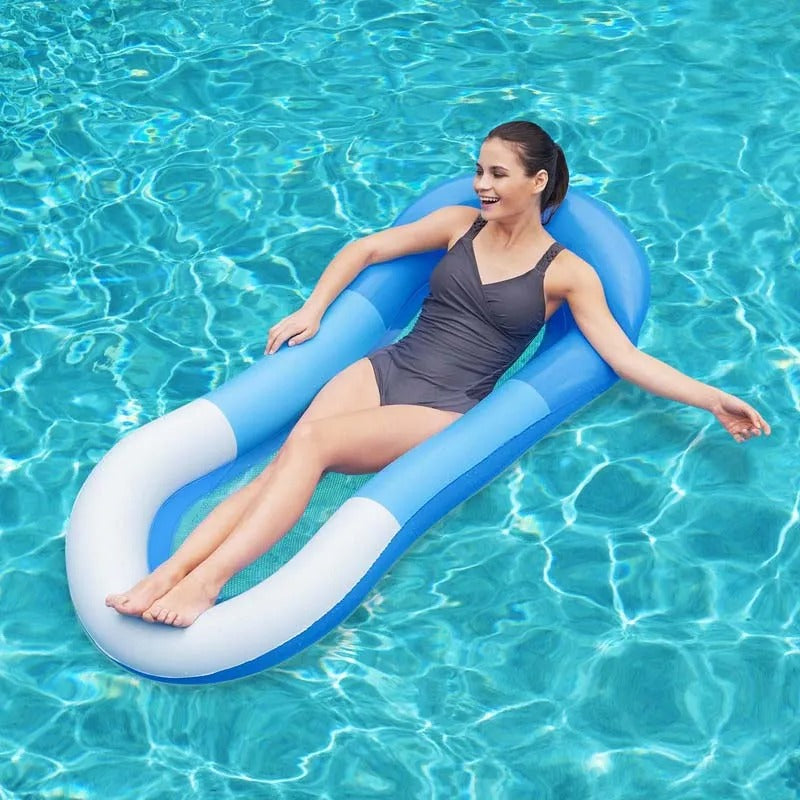 Grand coussin piscine gonflable et confortable