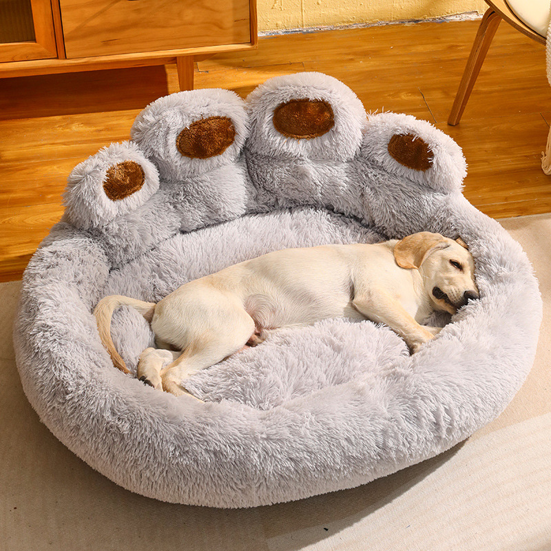 Grand coussin chien