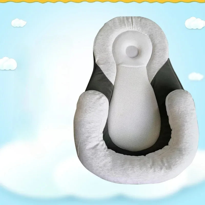 Coussin anti tête plate en tissu respirant
