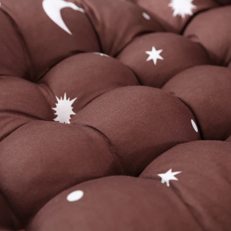 Coussin bain de soleil imperméable et marron