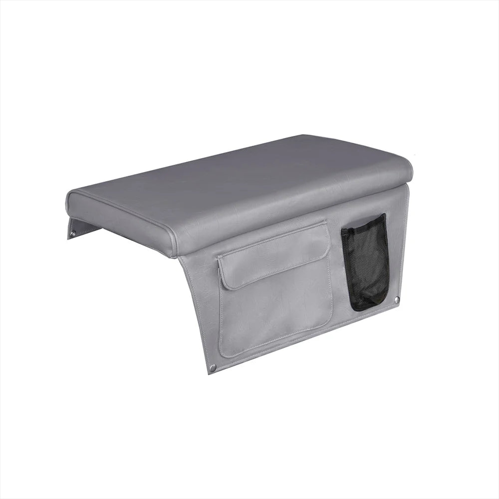 Coussin bateau extérieur pour banc avec poches