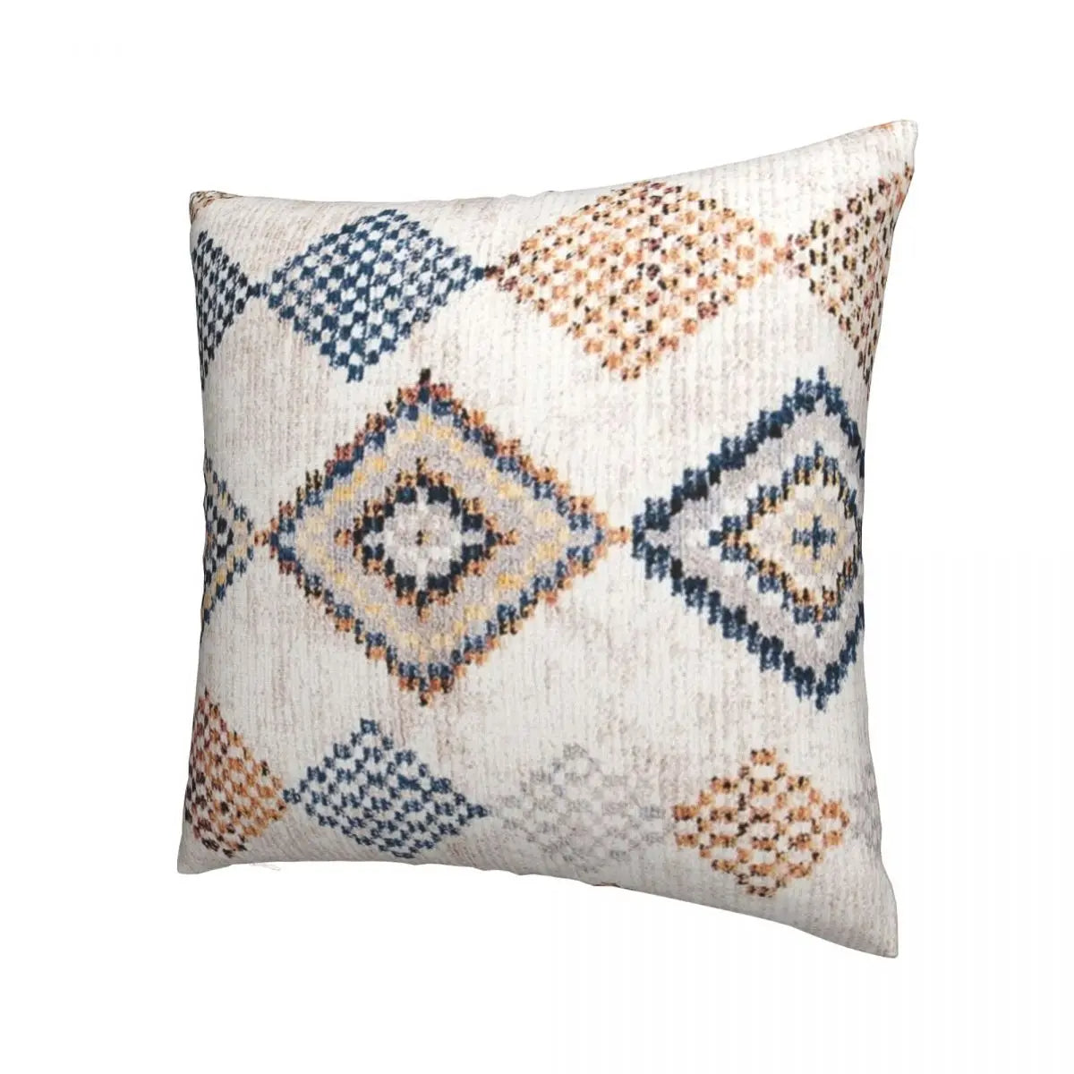 Coussin berbere maroc avec motifs à losanges