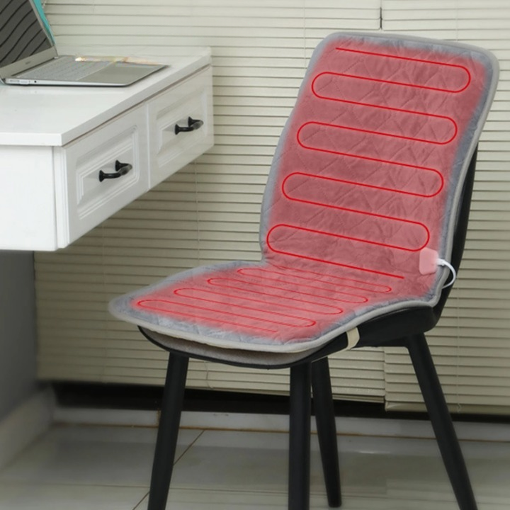 Coussin chauffant en coton à température réglable