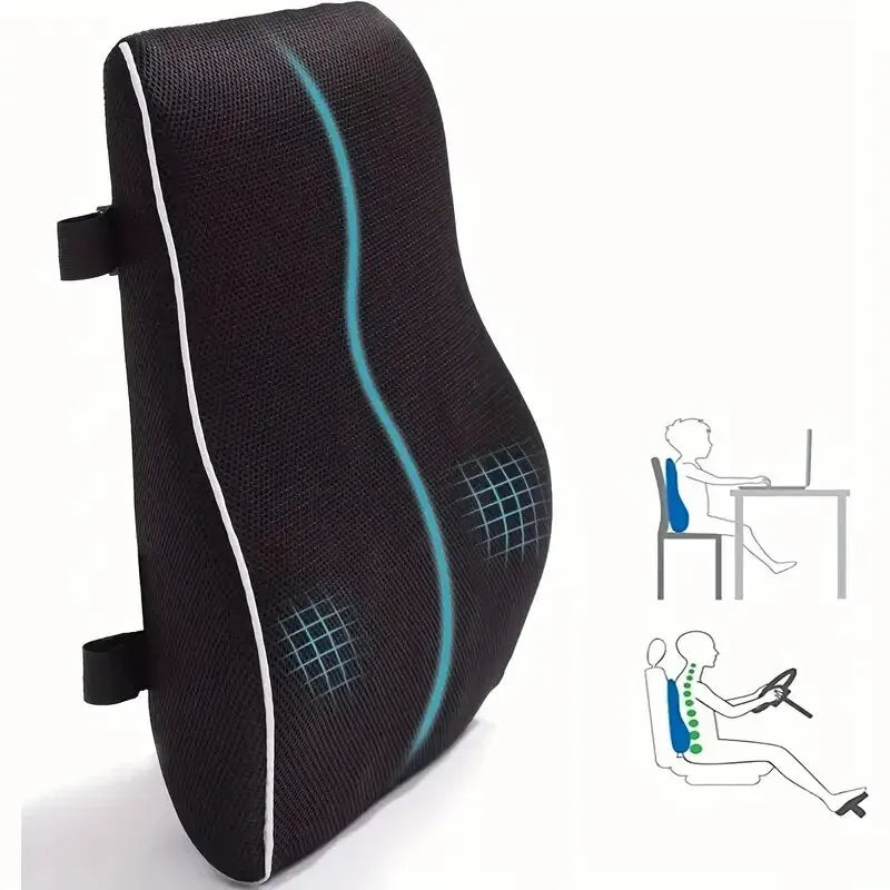 Coussin pour le dos chaise antidérapant en mousse