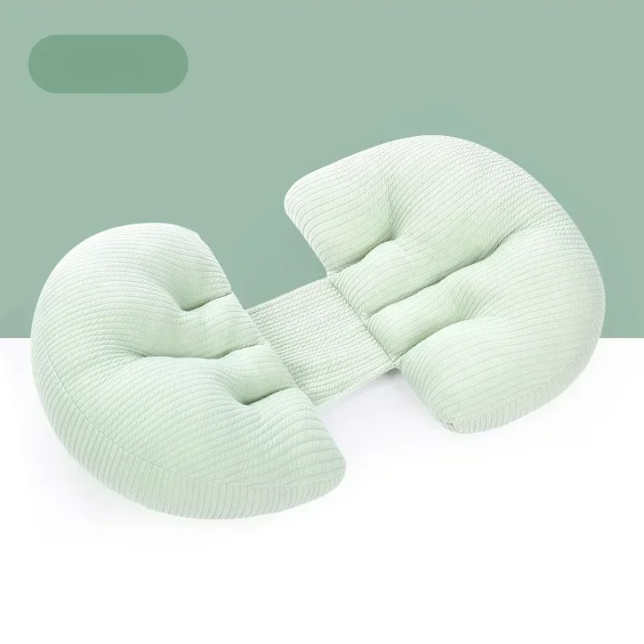 Coussin femme enceinte vert et moelleux
