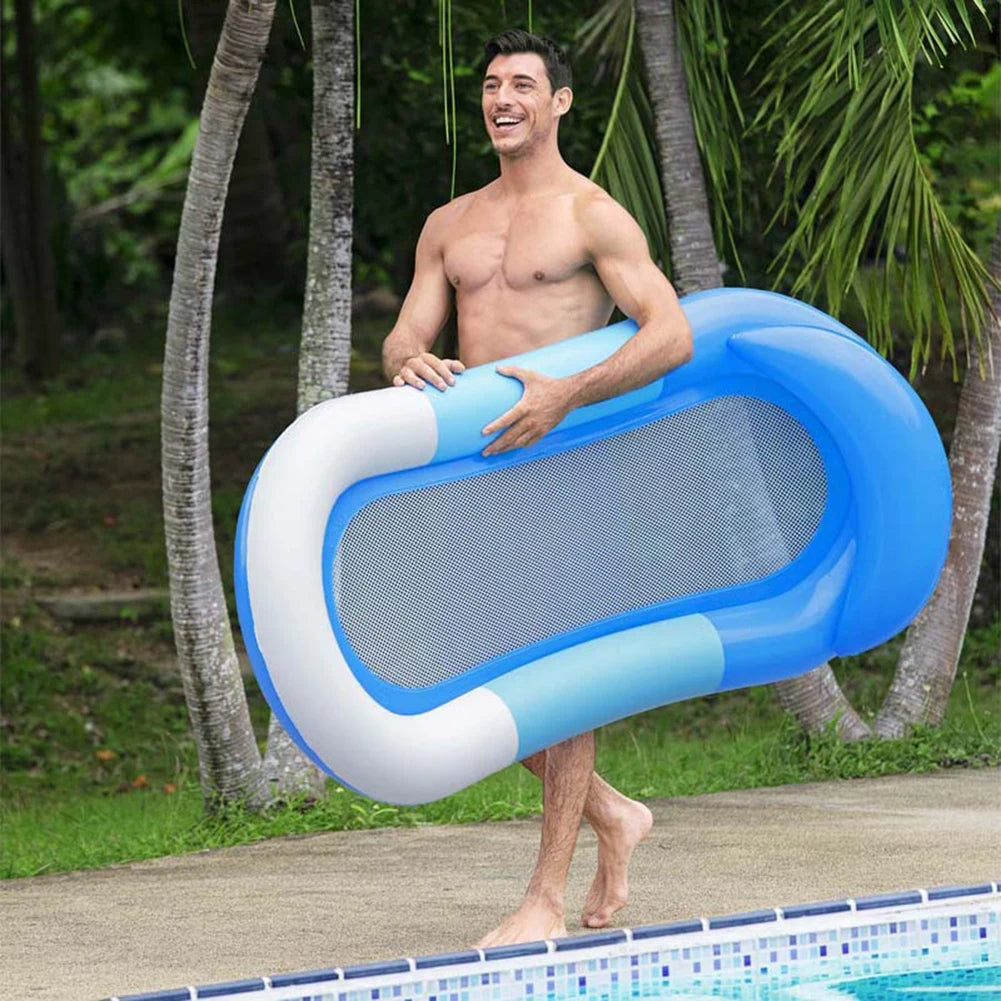 Grand coussin piscine gonflable et confortable